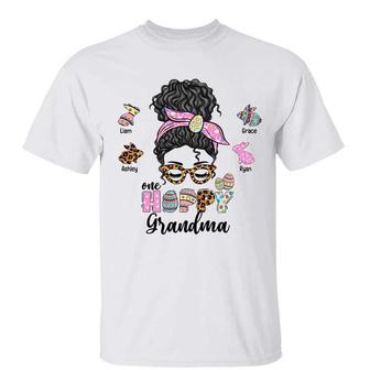 Easter One Hoppy Grandma Custom T-Shirt - Gift for Grandma - Thegiftio UK