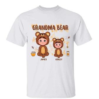 Grandma Mom Auntie Bear Doll Custom Shirt - Gift for Kids - Thegiftio UK