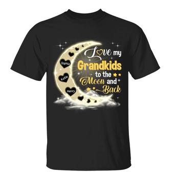 Grandma Moon Personalized T-Shirt - Mother's Day Gift - Thegiftio UK