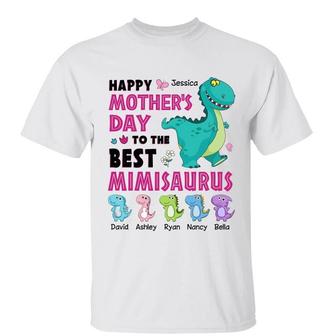 Best Grandmasaurus Custom T-Shirt - Gift for Grandma - Thegiftio UK