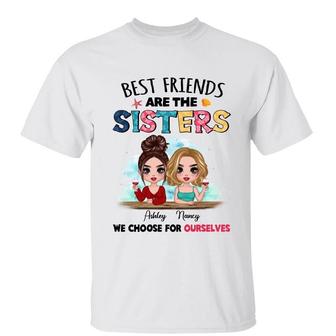 Summer Doll Woman Besties Custom T-Shirt - Gift for Family - Thegiftio UK