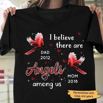 Angels Among Us Cardinals Personalized T-Shirt - Gift - Thegiftio UK
