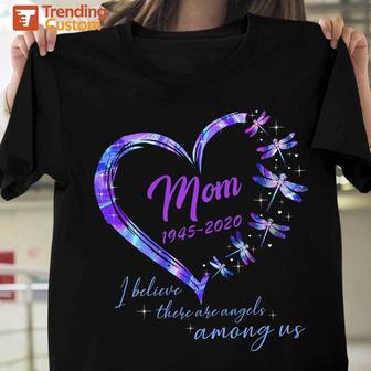 Dragonfly Heart Memorial Custom T-Shirt - Gift for Family - Thegiftio UK