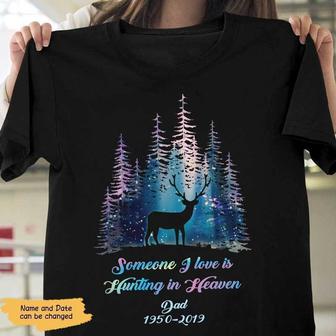 Hunting In Heaven Personalized T-Shirt - Gift for Hunters - Thegiftio UK