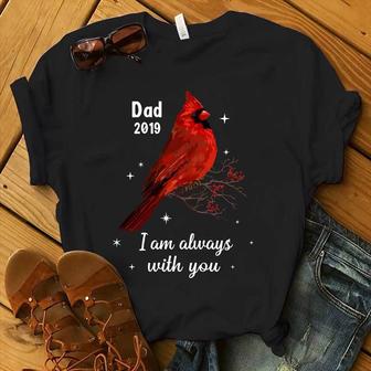 I Am Always With You Cardinal Custom T-Shirt - Memorial Gift - Thegiftio UK