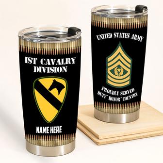 Army Veteran Personalized Tumbler - Gift for Veterans - Thegiftio UK