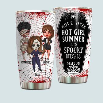 Spooky Bitches Season Custom Tumbler - Gift for Best Friends - Thegiftio UK