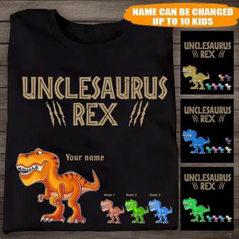 Unclesaurus Rex Personalized T-Shirt - Gift for Uncle - Thegiftio UK