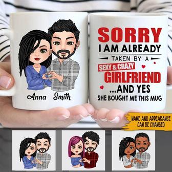 Sorry I Already Taken By Personalized Mug - Valentine Gift - Thegiftio UK
