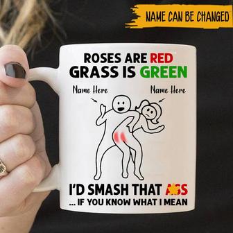 I'd Smash That Ass Personalized Mug - Valentine's Day Gift - Thegiftio UK