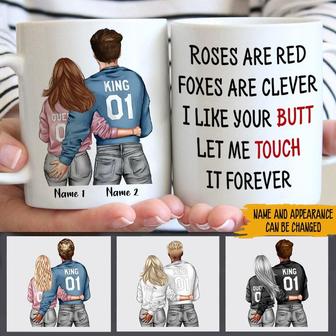 I Just Want To Touch Your Butt Personalized Mug - Thegiftio UK