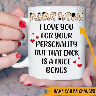 O'm Nut For You Funny Custom Mug - Gift for Valentine's Day - Thegiftio UK