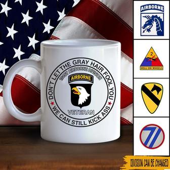 Don't Let The Gray Hair Fool You Custom Mug - Veteran Gift - Thegiftio UK