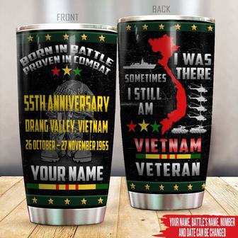Veteran Service Personalized Tumbler - Gift for Veterans - Thegiftio UK