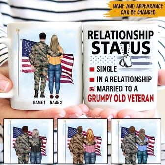 Veteran's Wife Custom Mug - Gift for Veteran's Wife - Thegiftio UK