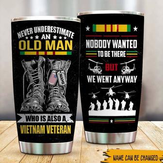 Vietnam Veteran Custom Tumbler - Gift for Veterans - Thegiftio UK
