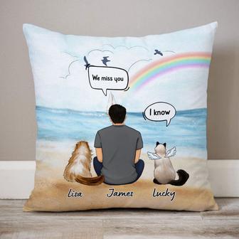 I Still Talk About You Personalized Pillow - Memorial Gift - Thegiftio UK