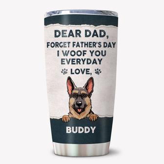 Personalized Tumbler Cup for Dog Lovers - Thegiftio UK