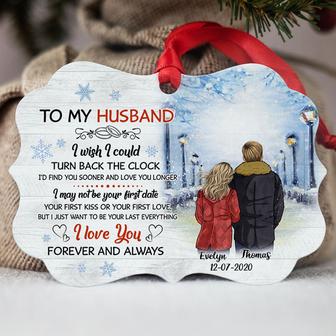 To My Husband I Wish I Could Turn Back The Clock Custom - Thegiftio UK