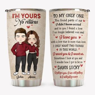Personalized Tumbler Cup for Couples - Thegiftio UK