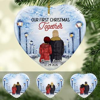 Our First Christmas Together Personalized Ornament - Gift - Thegiftio UK