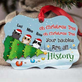 Oh Christmas Tree Baubles Personalized Ornament - Thegiftio UK
