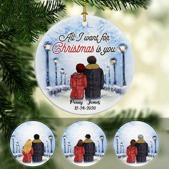 All I Want For Christmas Personalized Ornament - Gift - Thegiftio UK