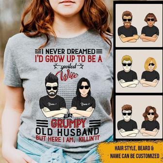 I Never Dreamed I'd Grow Up Custom T Shirt - Gift for Wife - Thegiftio UK