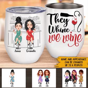 Wine Bestie Personalized Wine Tumbler - Gift for Besties - Thegiftio UK
