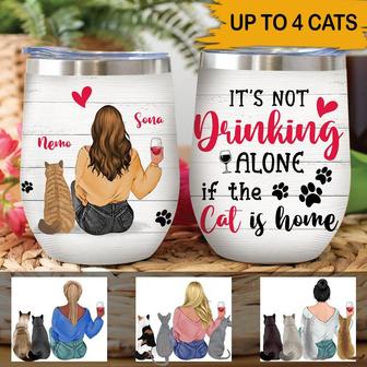 That's What I Do I Read Books Custom Wine Tumbler - Thegiftio UK