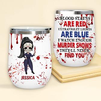Murder Show Personalized Wine Tumbler - Gift for Wine Lovers - Thegiftio UK