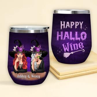 Best Friend Personalized Wine Tumbler - Gift for Halloween - Thegiftio UK
