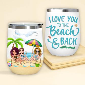 Bestie Wine Tumbler Custom Gift for Best Friend - Birthday - Thegiftio UK