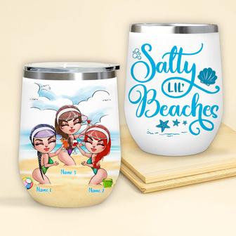Bestie Wine Tumbler Custom Wine Cup - Gift for Best Friend - Thegiftio UK