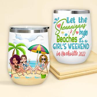 Bestie Wine Tumbler Custom - Gift for Best Friends - Thegiftio UK