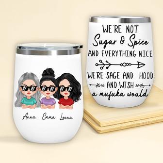 Bestie Wine Tumbler Custom Wine Tumbler - Gift for Besties - Thegiftio UK