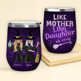Witch Custom Wine Tumbler - Gift for Mother and Daughter - Thegiftio UK