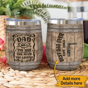 Wine Father's Day Custom Wine Mug - Perfect Gift for Dad - Thegiftio UK