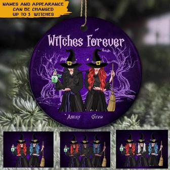 Witch Circle Personalized Ornament - Christmas Gift - Thegiftio UK