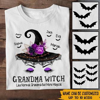 Witch Grandma Custom Shirt - Perfect Magical Gift for Her - Thegiftio UK