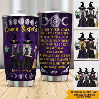Witch Custom Tumbler - Gift for Coven Sisters - Thegiftio UK