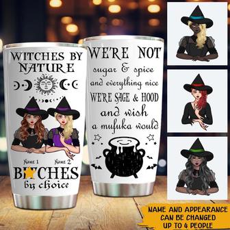 Witch Custom Tumbler We're Sage Hood - Gift for Best Friend - Thegiftio UK