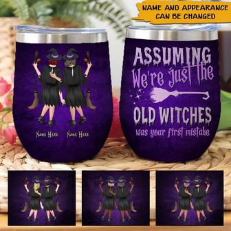 Witch Custom Wine Tumbler - Gift for Witches - Thegiftio UK