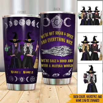 I'm A Sage Hood Custom Wine Tumbler - Gift for Witches - Thegiftio UK
