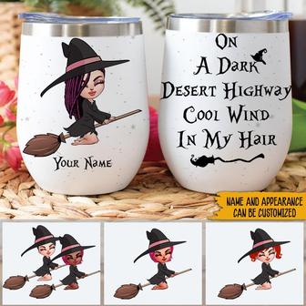 Witch Custom Wine Tumbler - Unique Gift for Wine Lovers - Thegiftio UK