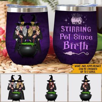 Witch Custom Wine Tumbler - Unique Gift for Wine Lovers - Thegiftio UK