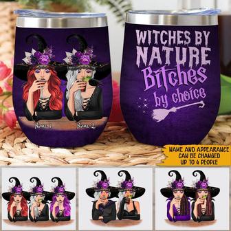 Witch Custom Wine Tumbler - Gift for Witches - Thegiftio UK