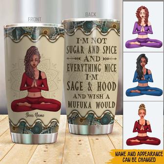 I'm Sage Hood Custom Tumbler - Gift for Yoga Lovers - Thegiftio UK