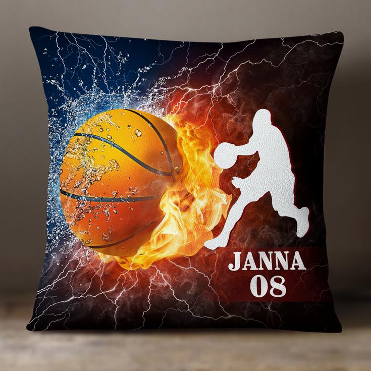 Personalized Gift For Baseball Lovers, Birthday Gift, Love Basketball Pillow