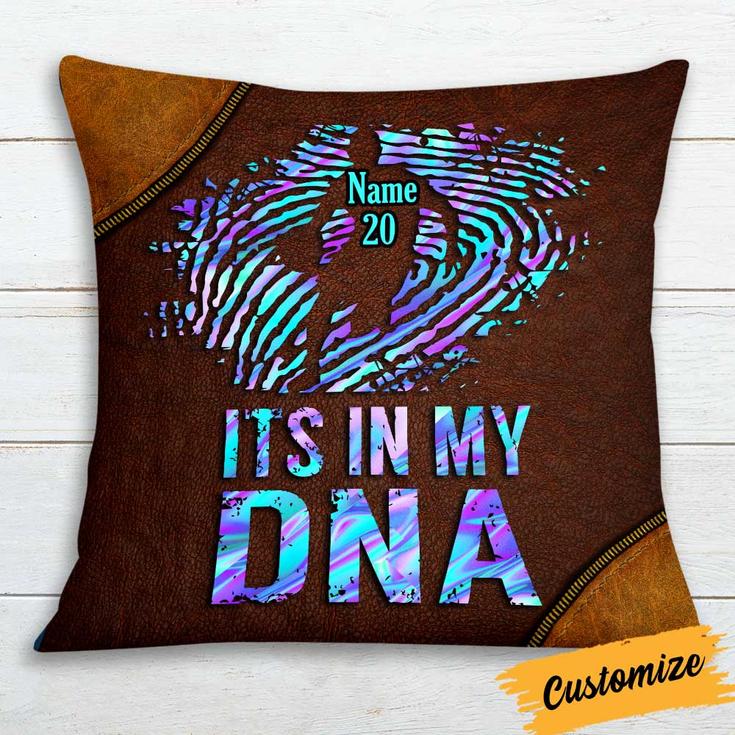 Personalized Basketball Players, Love Basketball Pillow